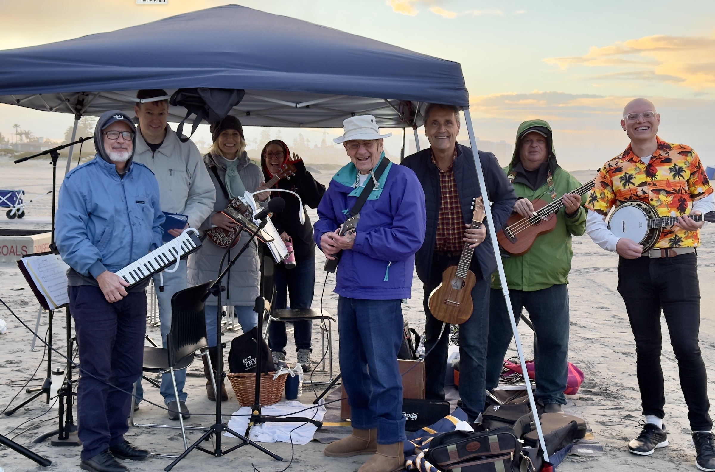 Easter Sunrise Service on Coronado Beach
