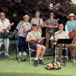 Coronado Ukulele Club plays at “Luau for Youth” for San Diego Youth Services