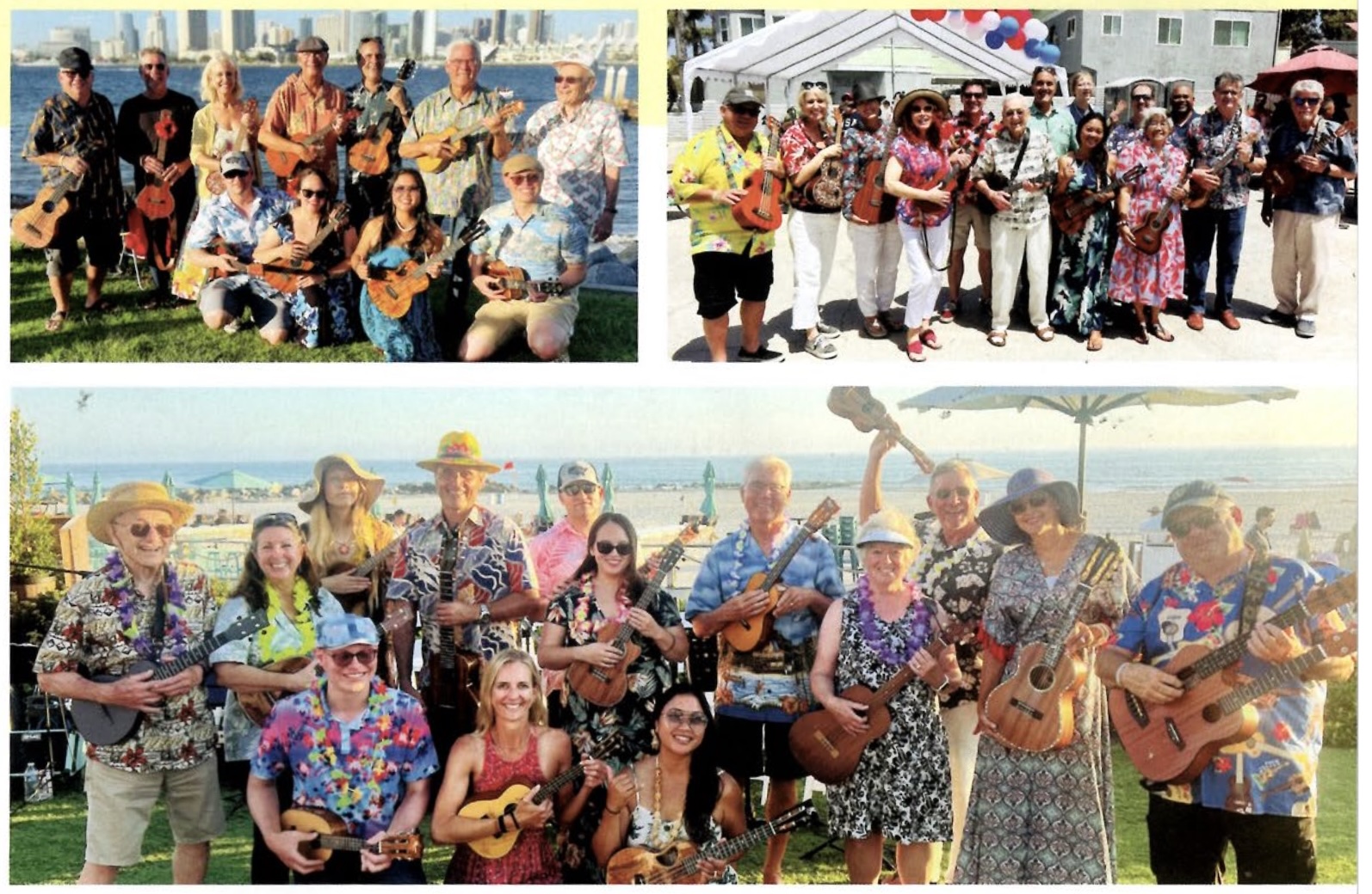 Coronado Ukulele Club featured in Crown City Magazine